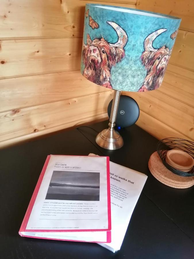 Skye Coorie Cabin Breakish Esterno foto